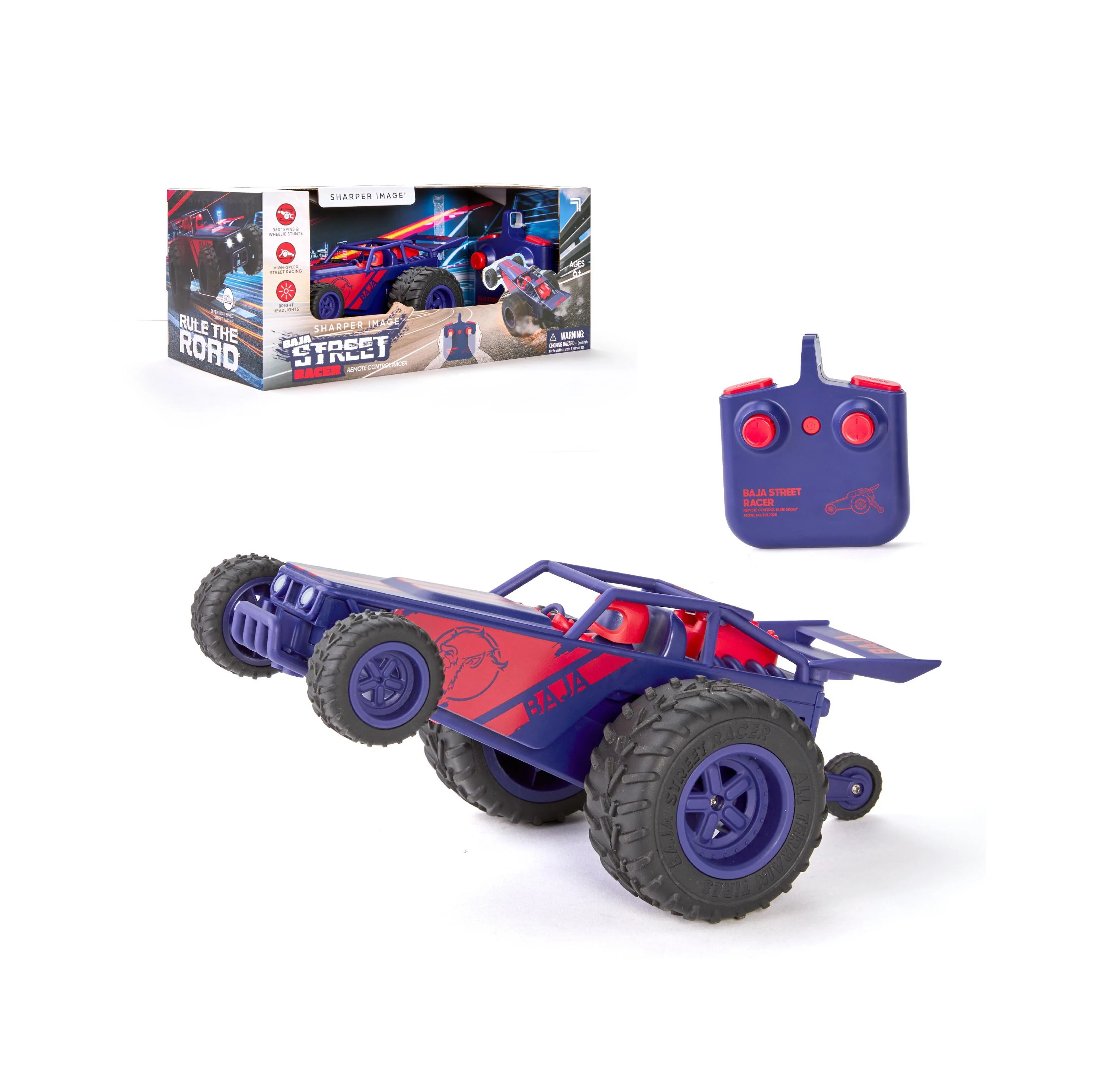 Sharper Image Remote Control Baja Street Racer Car - 2.4 GHz - Image 3