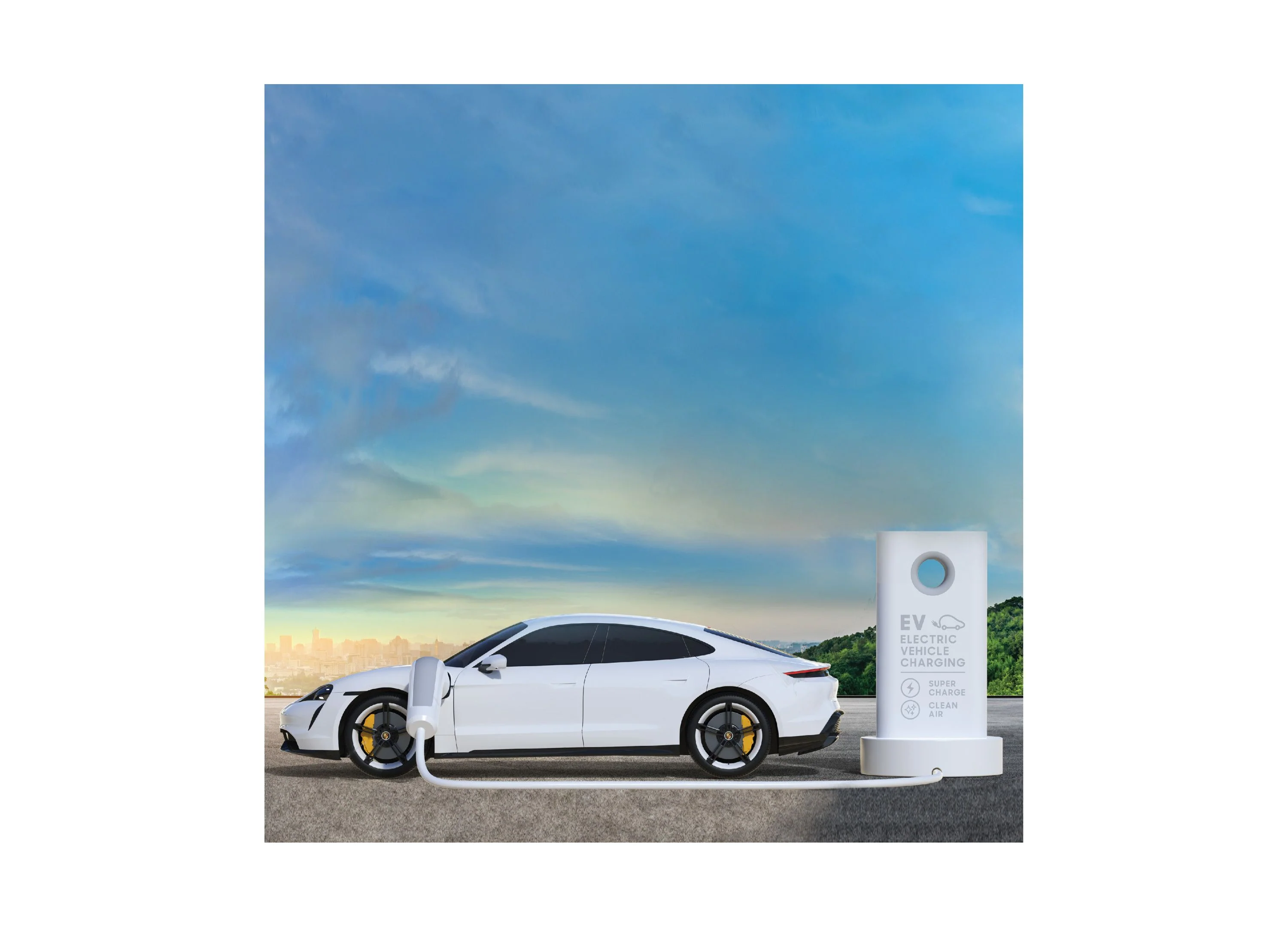 Sharper Image Porsche Taycan Turbo S 1:20 Scale Remote Control Electric Car - Image 5