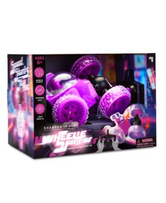 Sharper Image Remote Control Wheelie Spinner Stunt Car Toy - Multicolor - Image 4