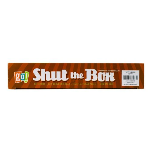 Shut the Box 4-Way Play Wooden Dice Game - Image 2