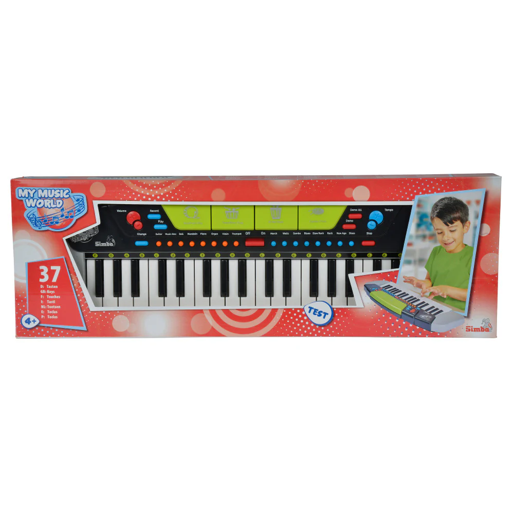 Simba My Music World 37-Key Modern Style Keyboard - Image 2