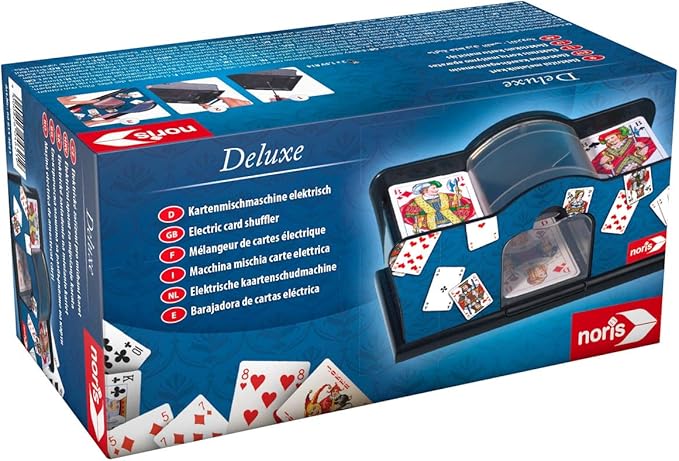 SIMBA Toys Electric Multicolor Card Shuffler for Dual Decks - Image 2