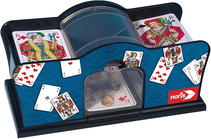 SIMBA Toys Electric Multicolor Card Shuffler for Dual Decks - Image 4