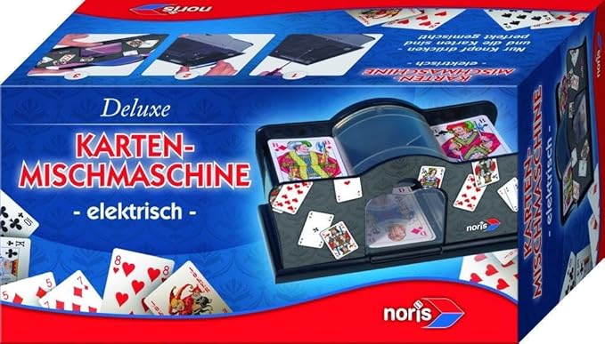 SIMBA Toys Electric Multicolor Card Shuffler for Dual Decks - Image 5