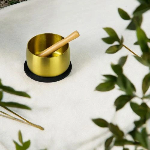 Harmonious Mini Tibetan Singing Bowl Set - Image 4