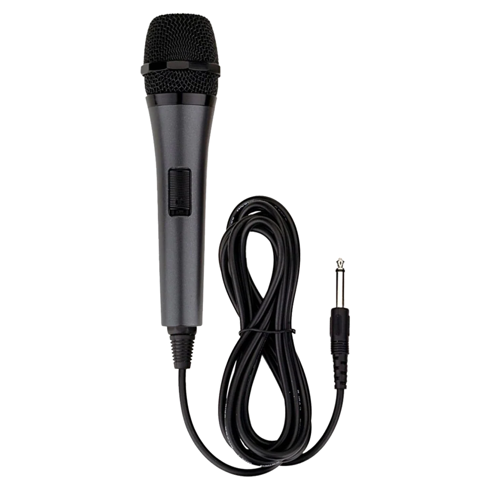 Singing Machine Wired Uni-directional Dynamic Microphone
