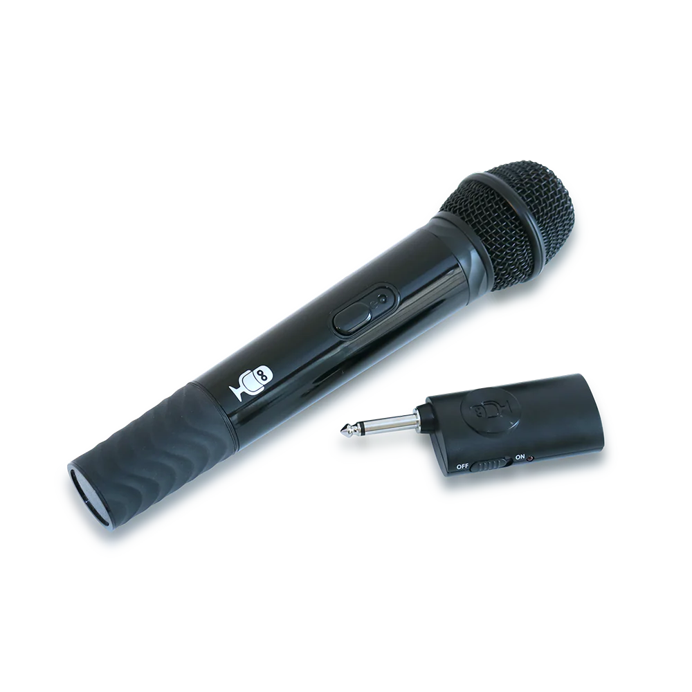 Singing Machine Wireless Uni-directional Dynamic Microphone - Image 2