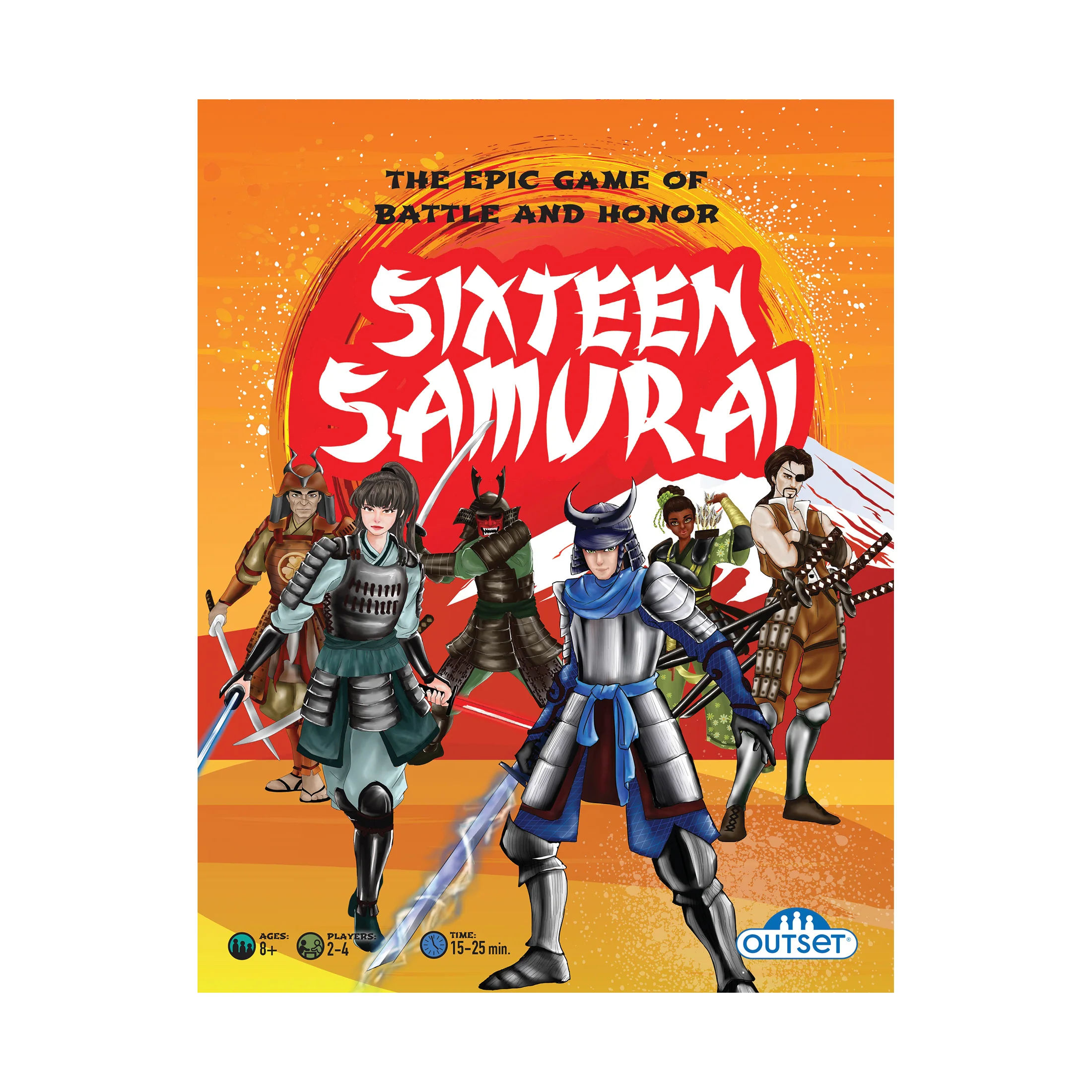 Sixteen Samurai: Epic Battles Card & Dice Game - Image 2