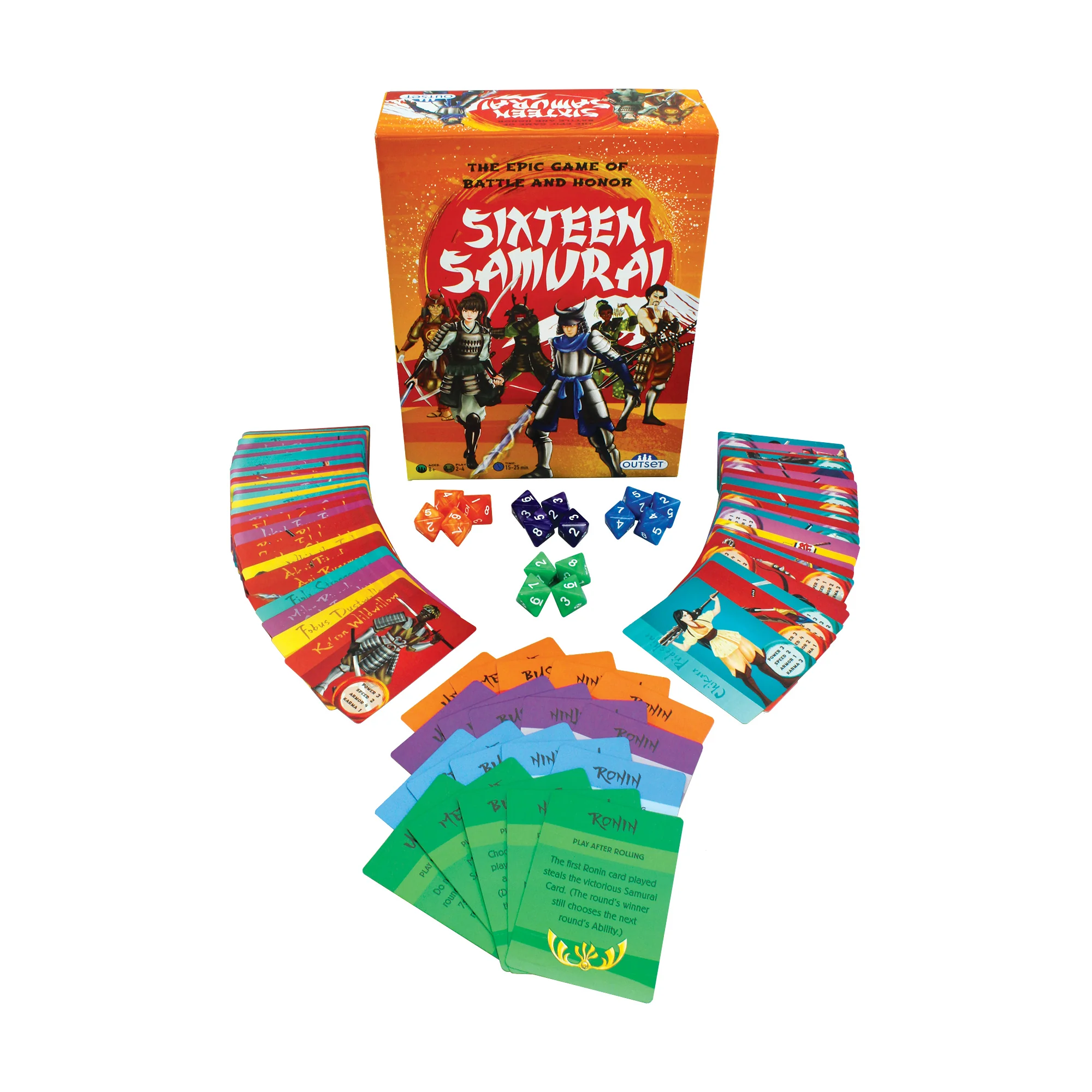 Sixteen Samurai: Epic Battles Card & Dice Game - Image 5