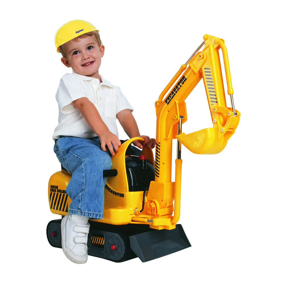 Skyteam - Micro Excavator Ride-On - Interactive Construction Toy - Image 2