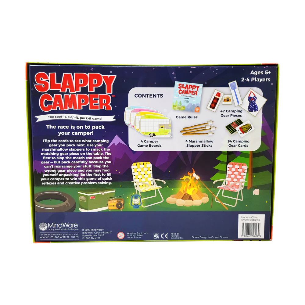 Slappy Camper Family Board Game by MindWare - Image 2