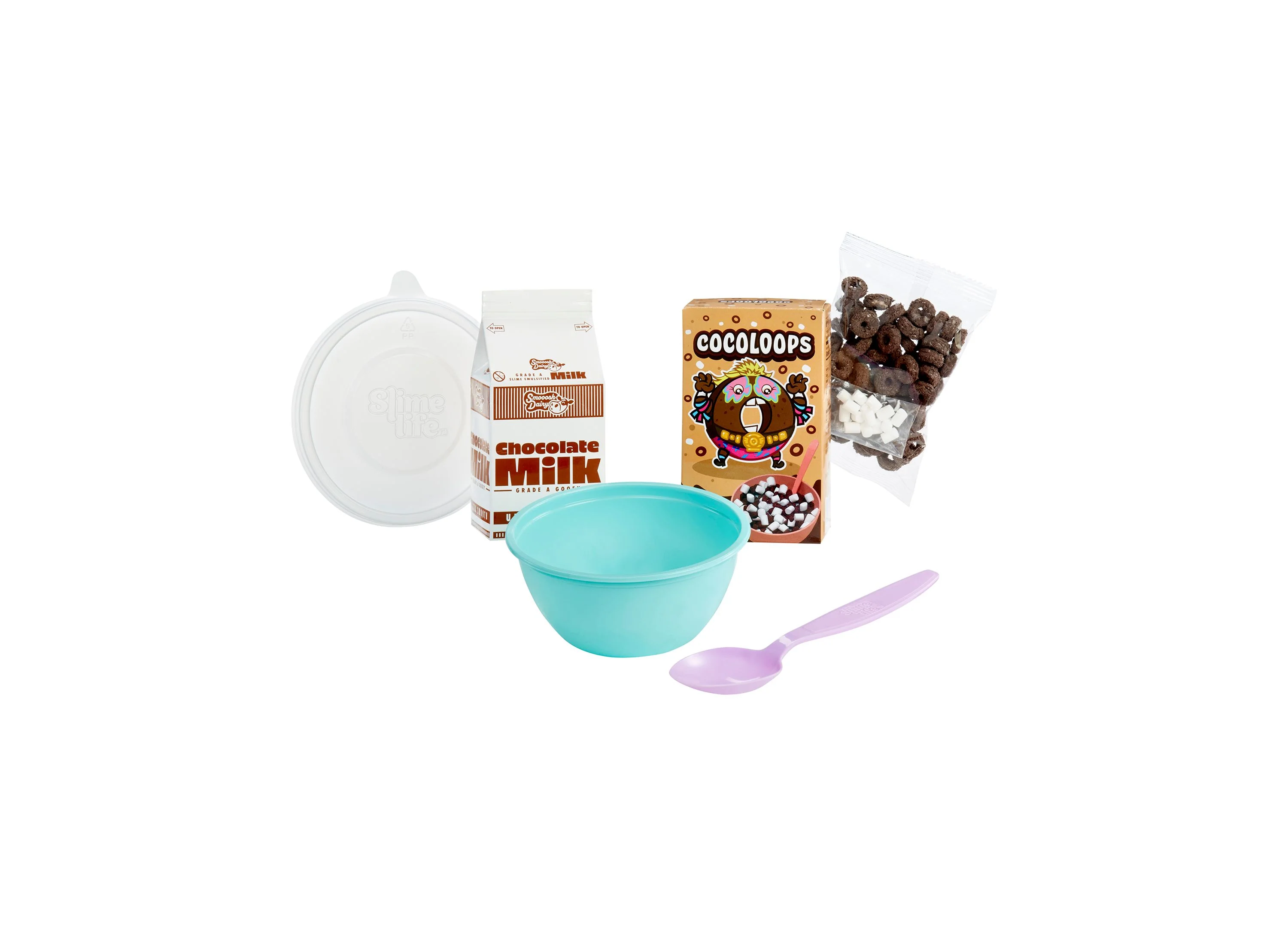 Slime Life Bowl Of Choco Cereal DIY Slime Kit - Image 2