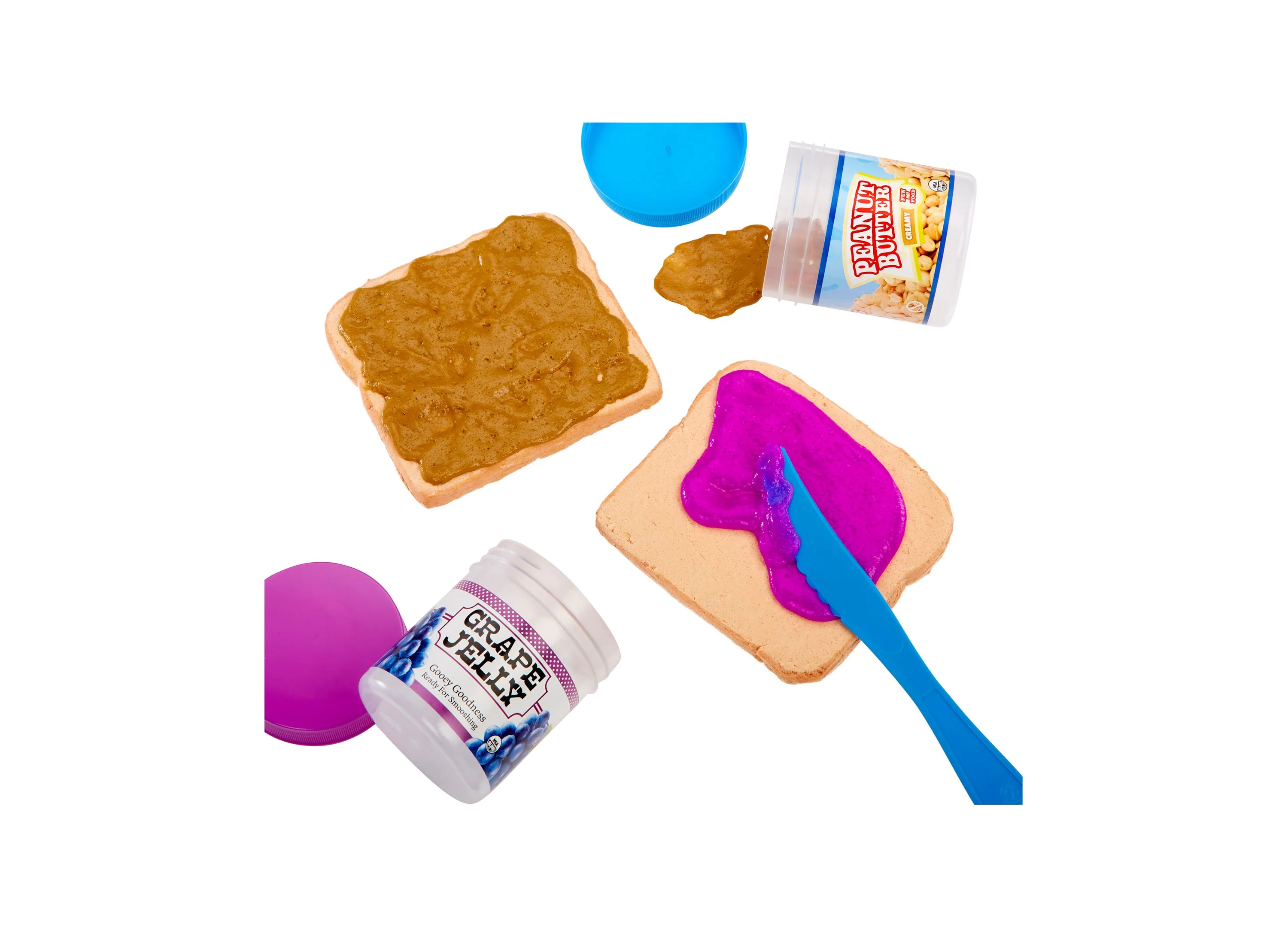 Slime Life Peanut Butter And Jelly With Chips Slime Kit - Image 5