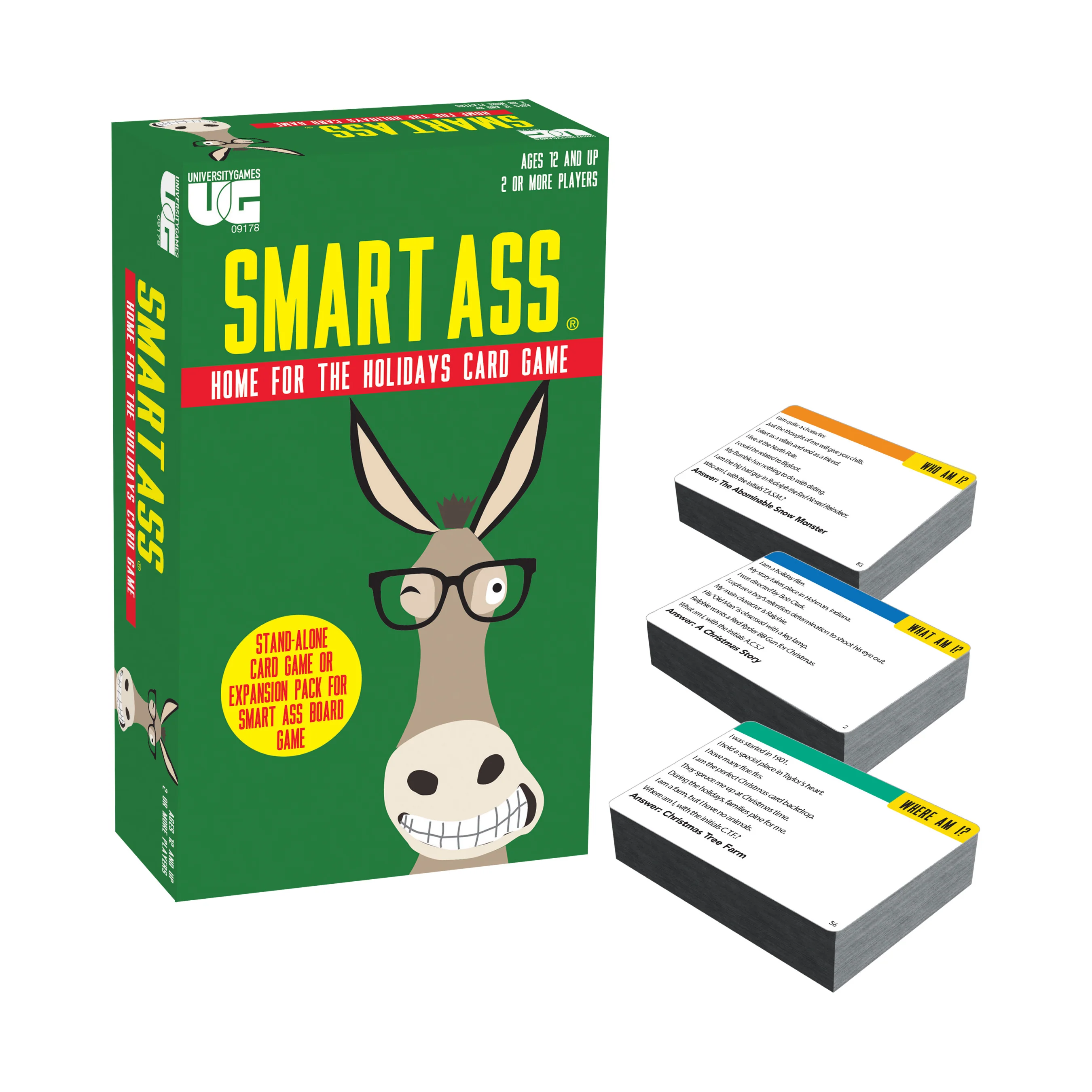Smart Ass Home for the Holidays Edition Trivia Card Game - Image 4