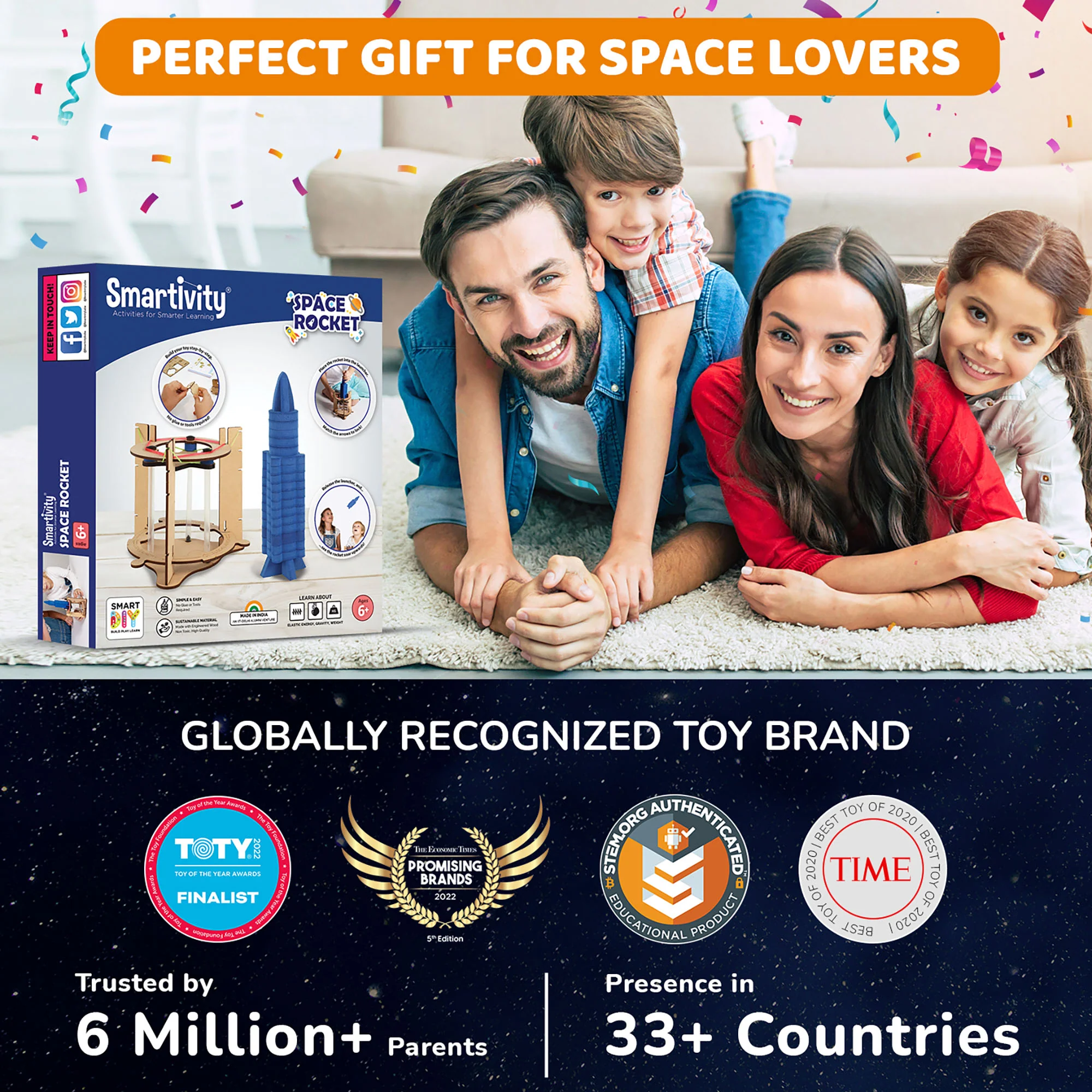 Smartivity Chandrayaan Space Rocket Launcher Science Kit - Image 5