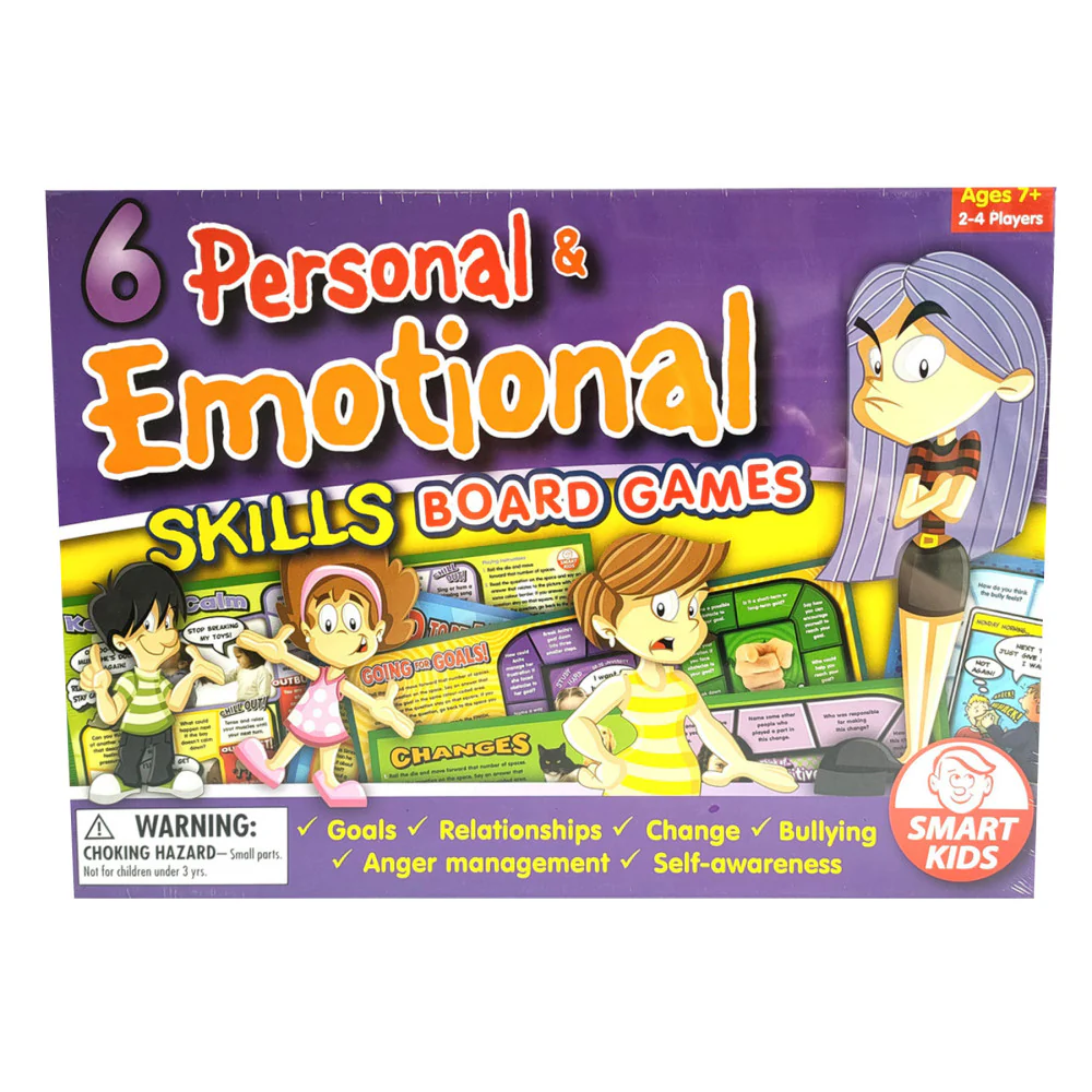 SmartKids Emotional Intelligence Board Games - Set of 6 - Image 2