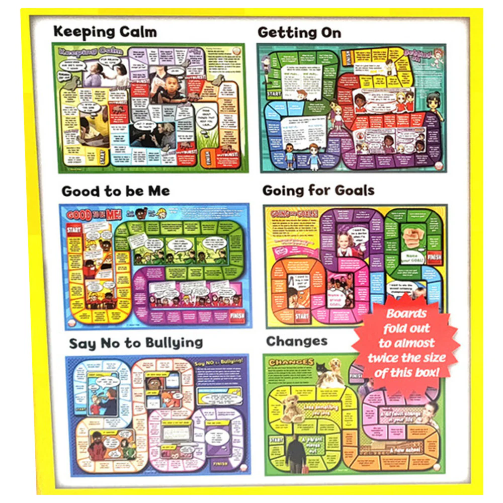 SmartKids Emotional Intelligence Board Games - Set of 6 - Image 4