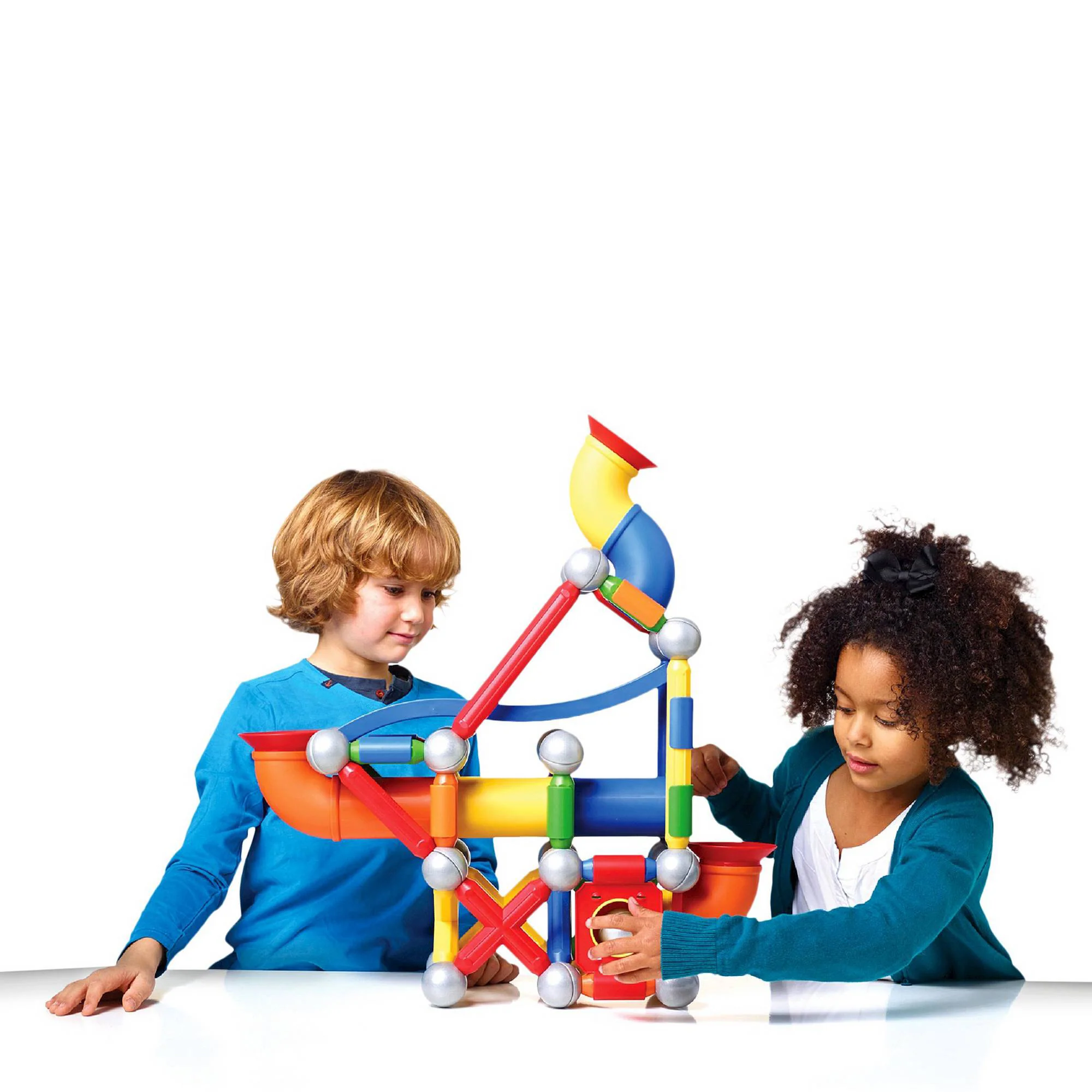 SmartMax 74-Piece Magnetic Discovery Mega Ball Run Set - Image 3