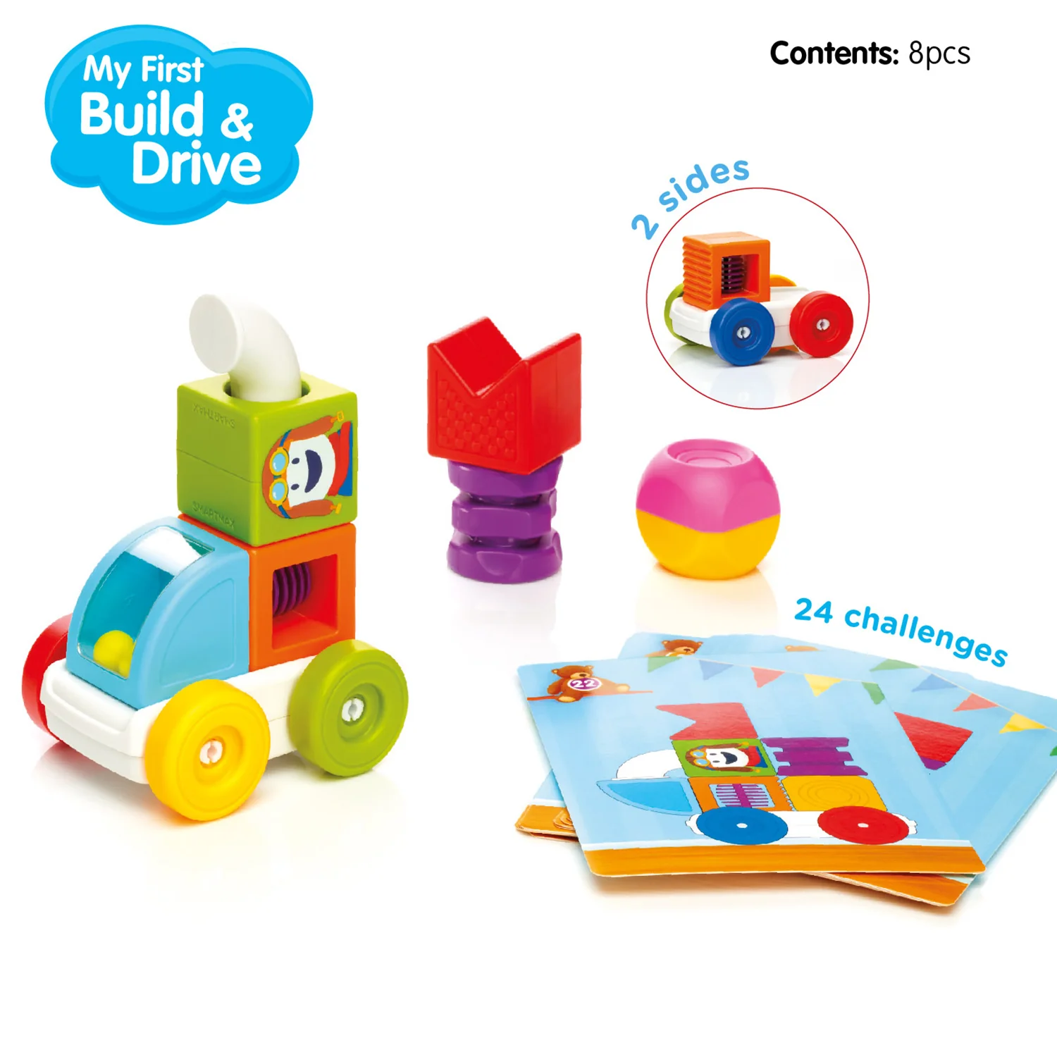 SmartMax My First Build & Drive - Magnetic Discovery Playset - Image 2