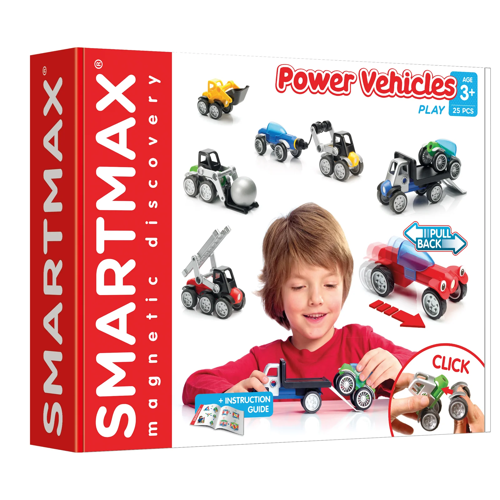 SmartMax Power Vehicles Mix Set - 26-Piece Creative Play Set