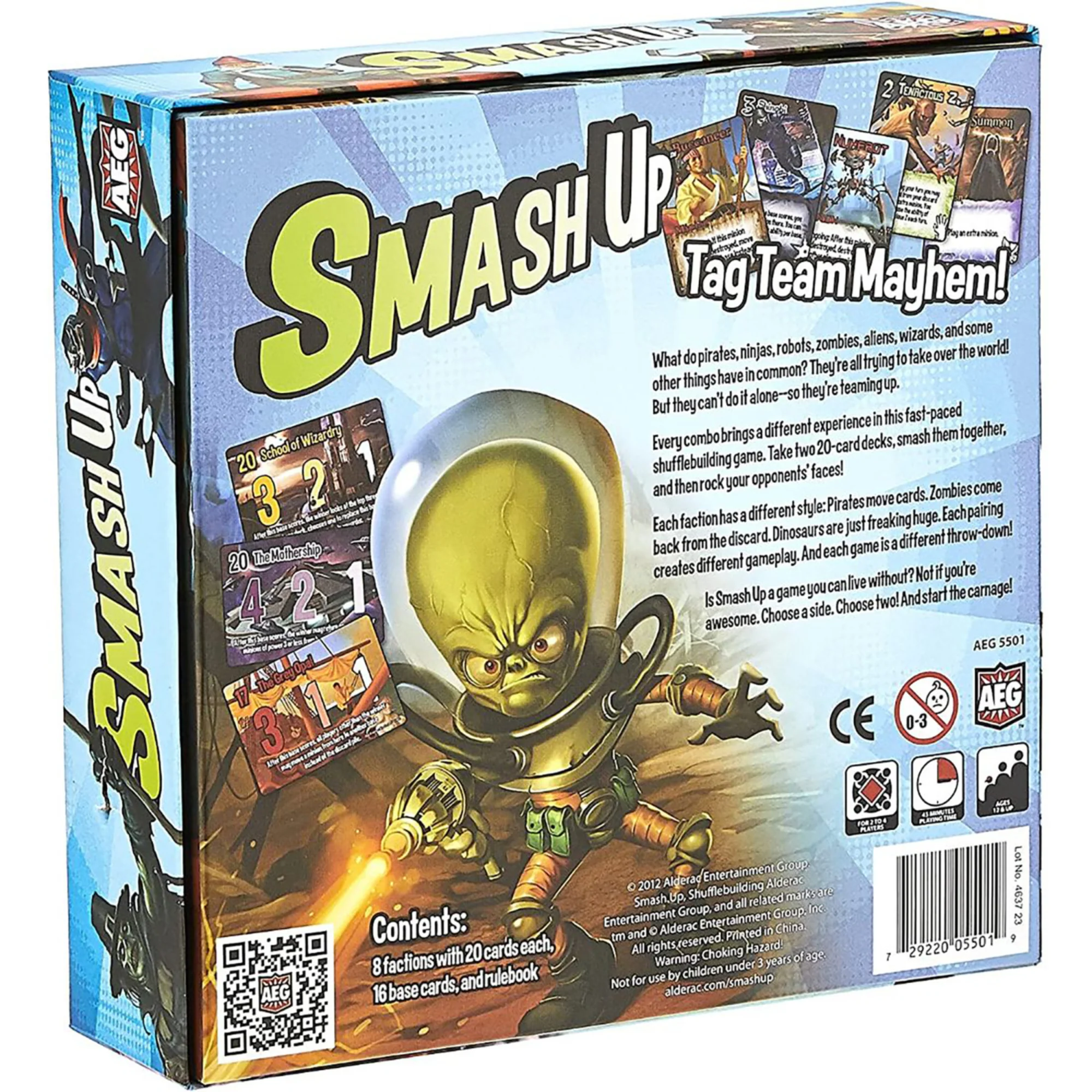Smash Up Base Game - Ultimate Shufflebuilding Card Game by Paul Peterson - Image 2