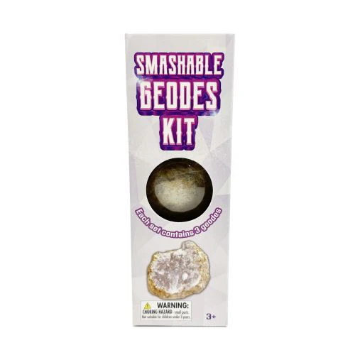 Toysmith Smashable Geodes Discovery Kit