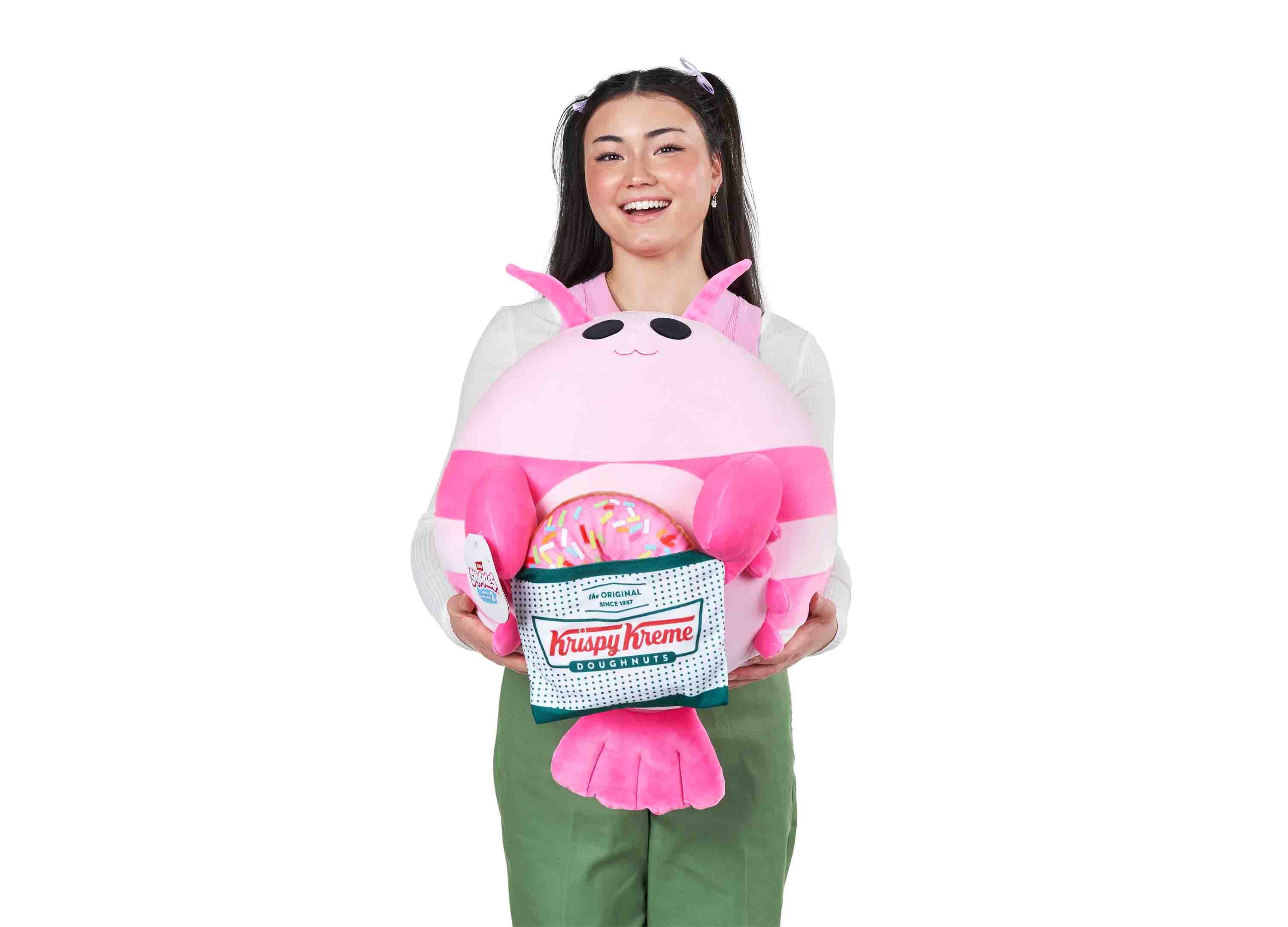 Snackles Series 2 Shrimp and Krispy Kreme 16" Cuddle Plush - Image 2