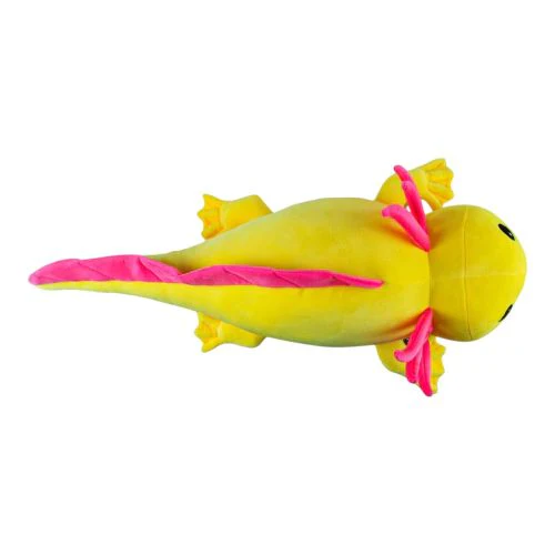 Snoozimals 20 Inch Axolotl Plush Neon Yellow - Image 4