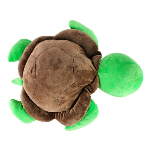 Snoozimals 20 inch Ultra-Soft Toby the Turtle Plush - Green/Brown - Image 10