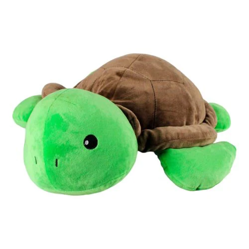 Snoozimals 20 inch Ultra-Soft Toby the Turtle Plush - Green/Brown - Image 2