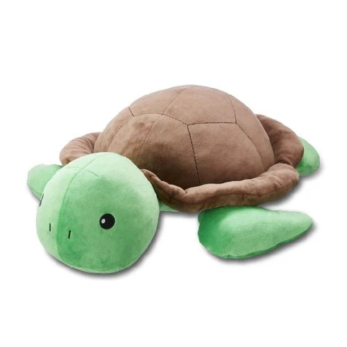 Snoozimals 20 inch Ultra-Soft Toby the Turtle Plush - Green/Brown - Image 7