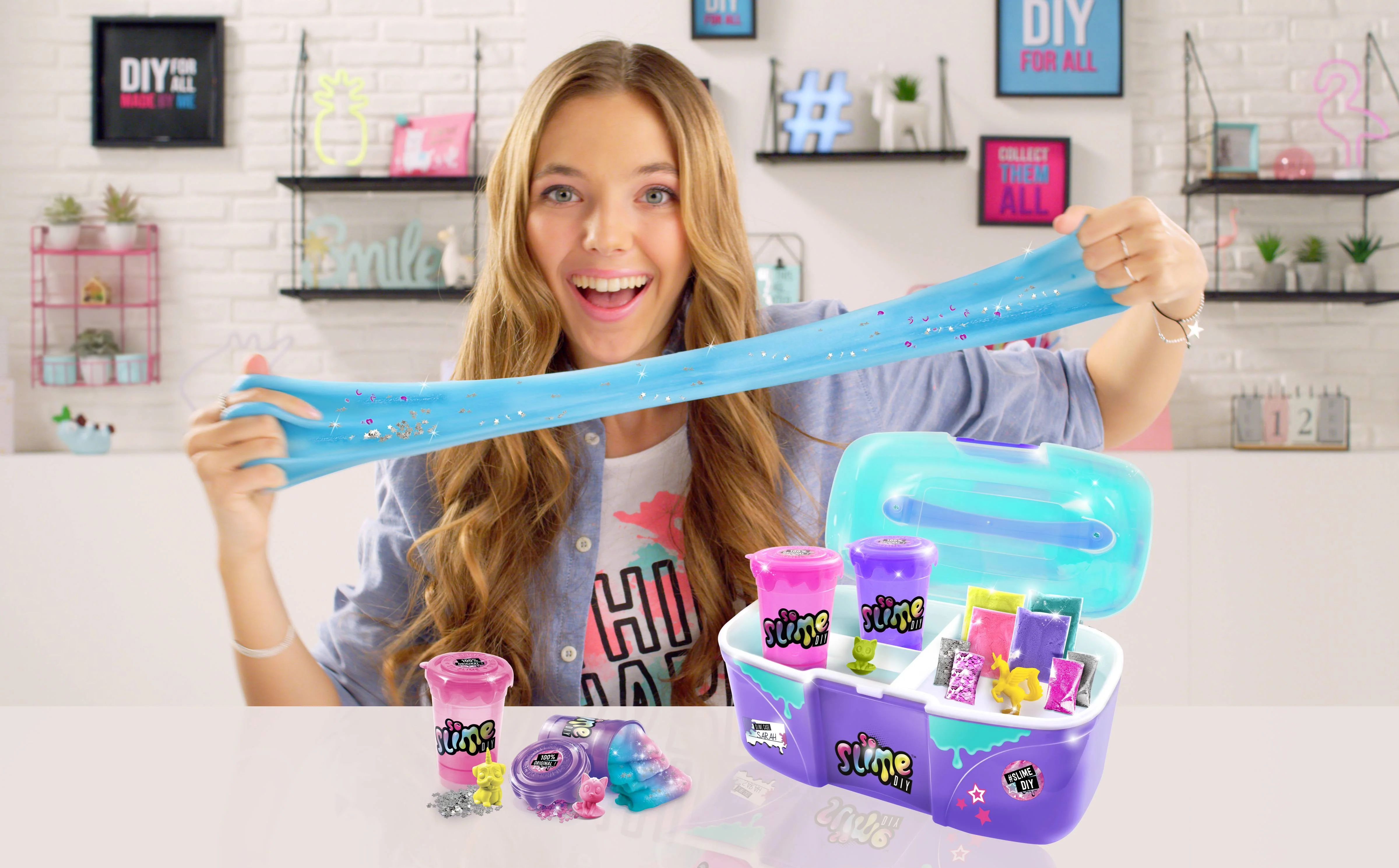 So Slime DIY Slime Caddy Mini Kit - Create Your Own Colorful Slime - Image 2