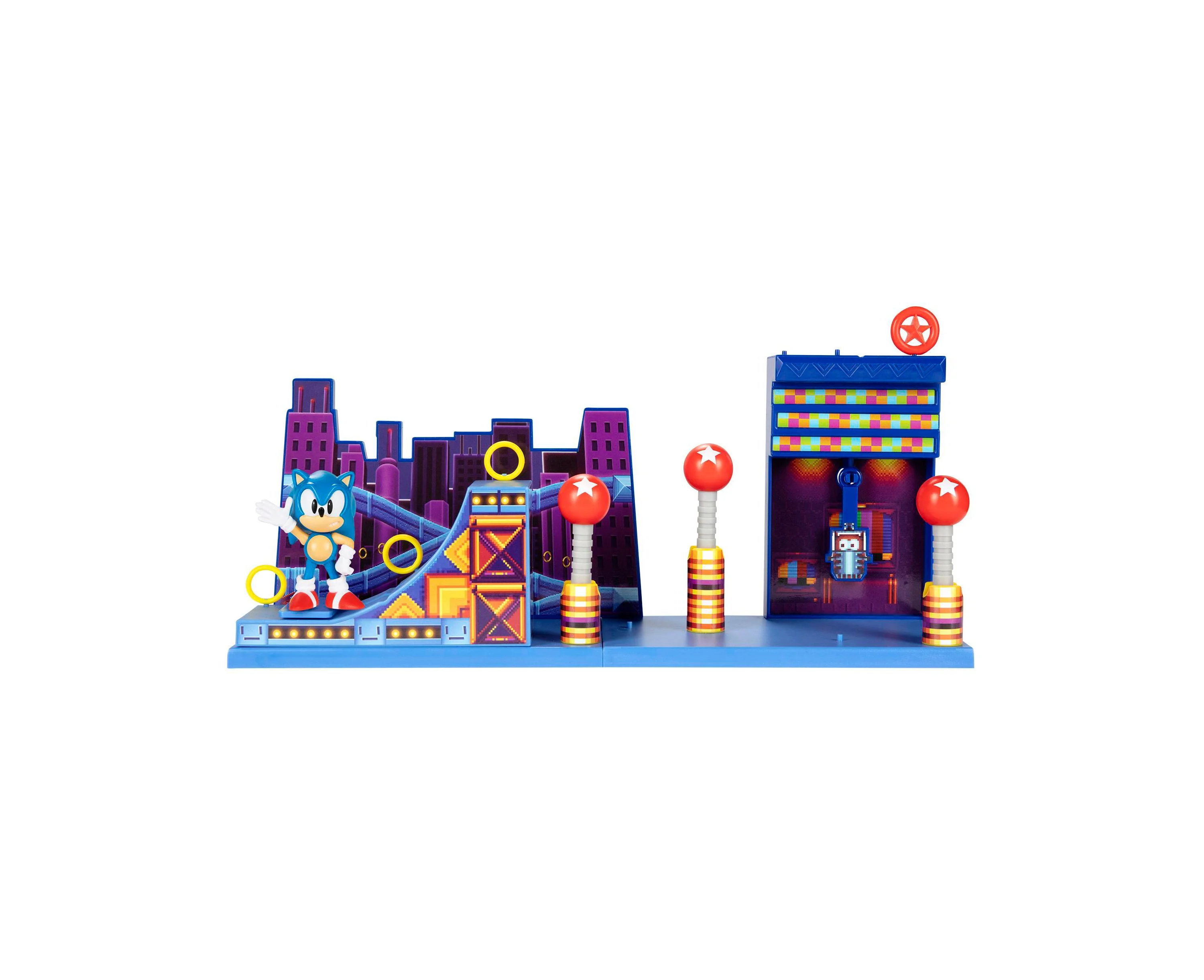 Sonic 2.5" Studiopolis Zone Interactive Playset