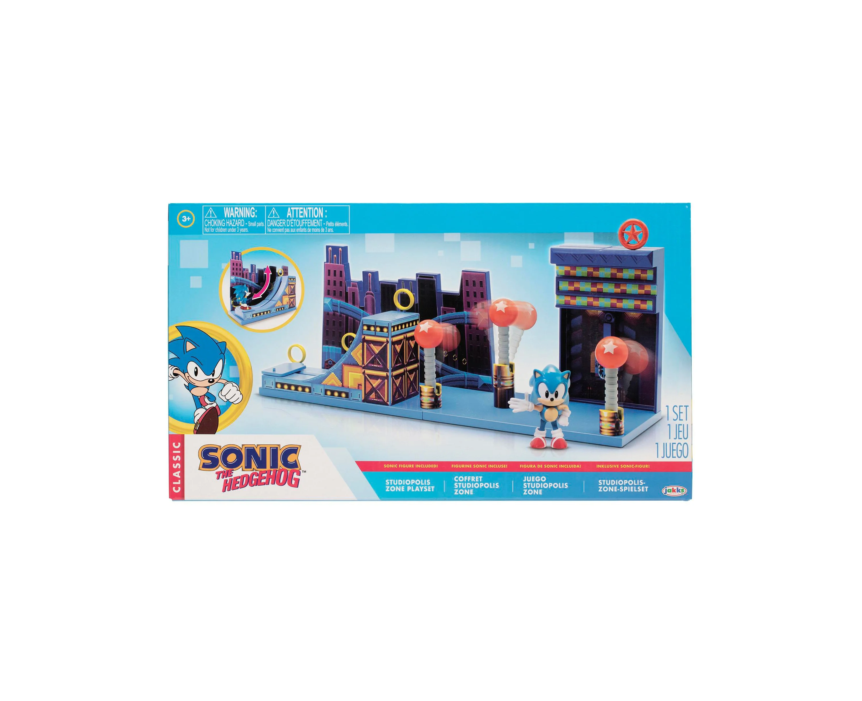 Sonic 2.5" Studiopolis Zone Interactive Playset - Image 3