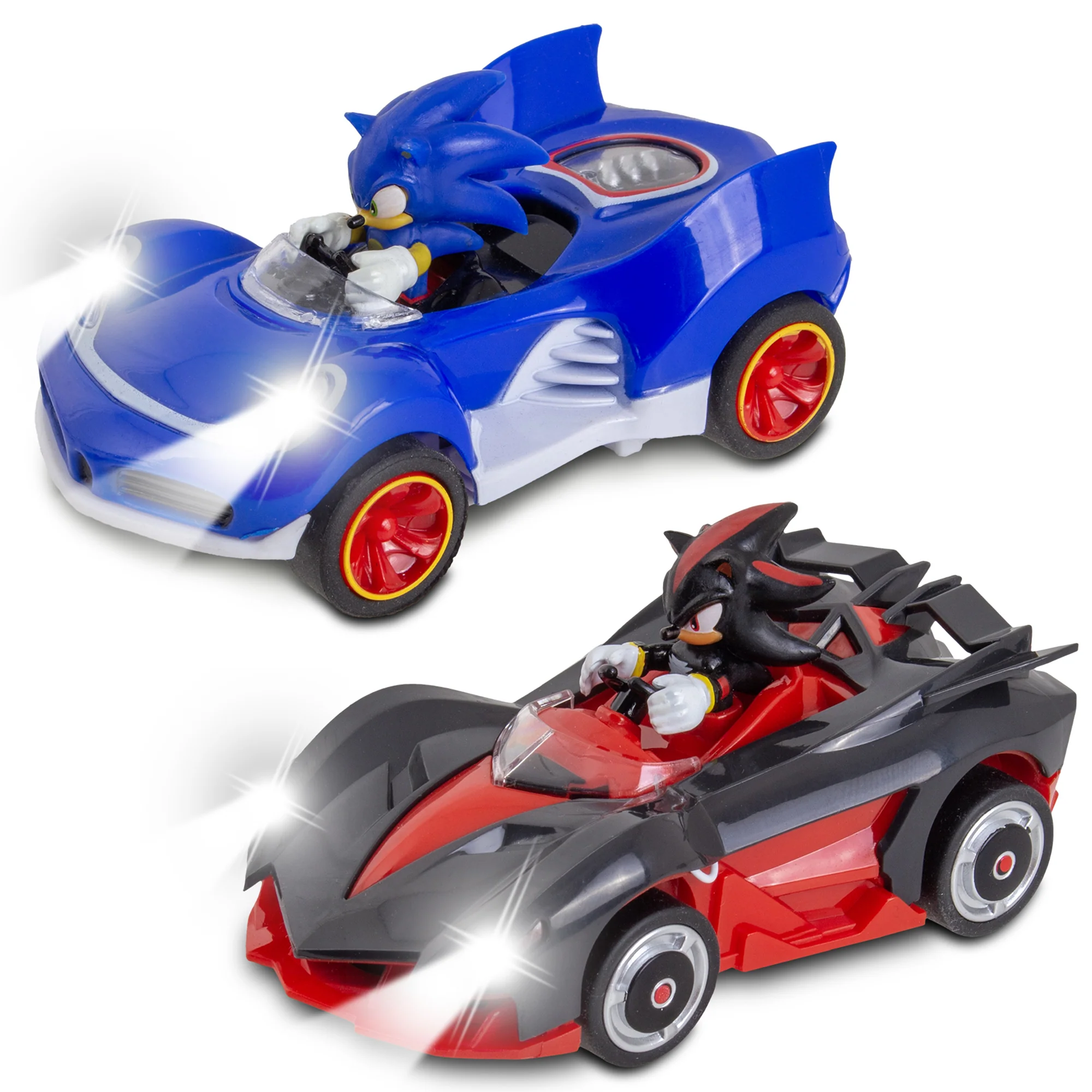 NKOK Sonic Crossworlds Slot Car Race Set With Sonic & Shadow - Image 3