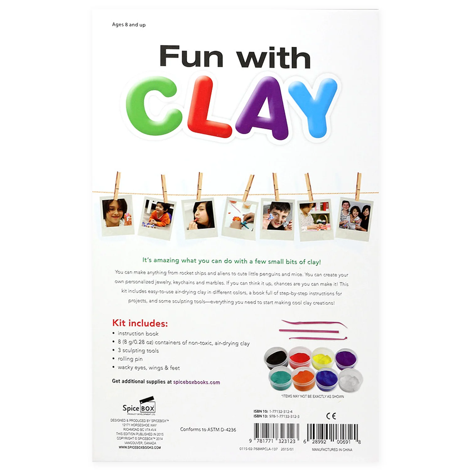 Spicebox Ultimate Sculpting Fun With Clay Creativity Kit - Image 2