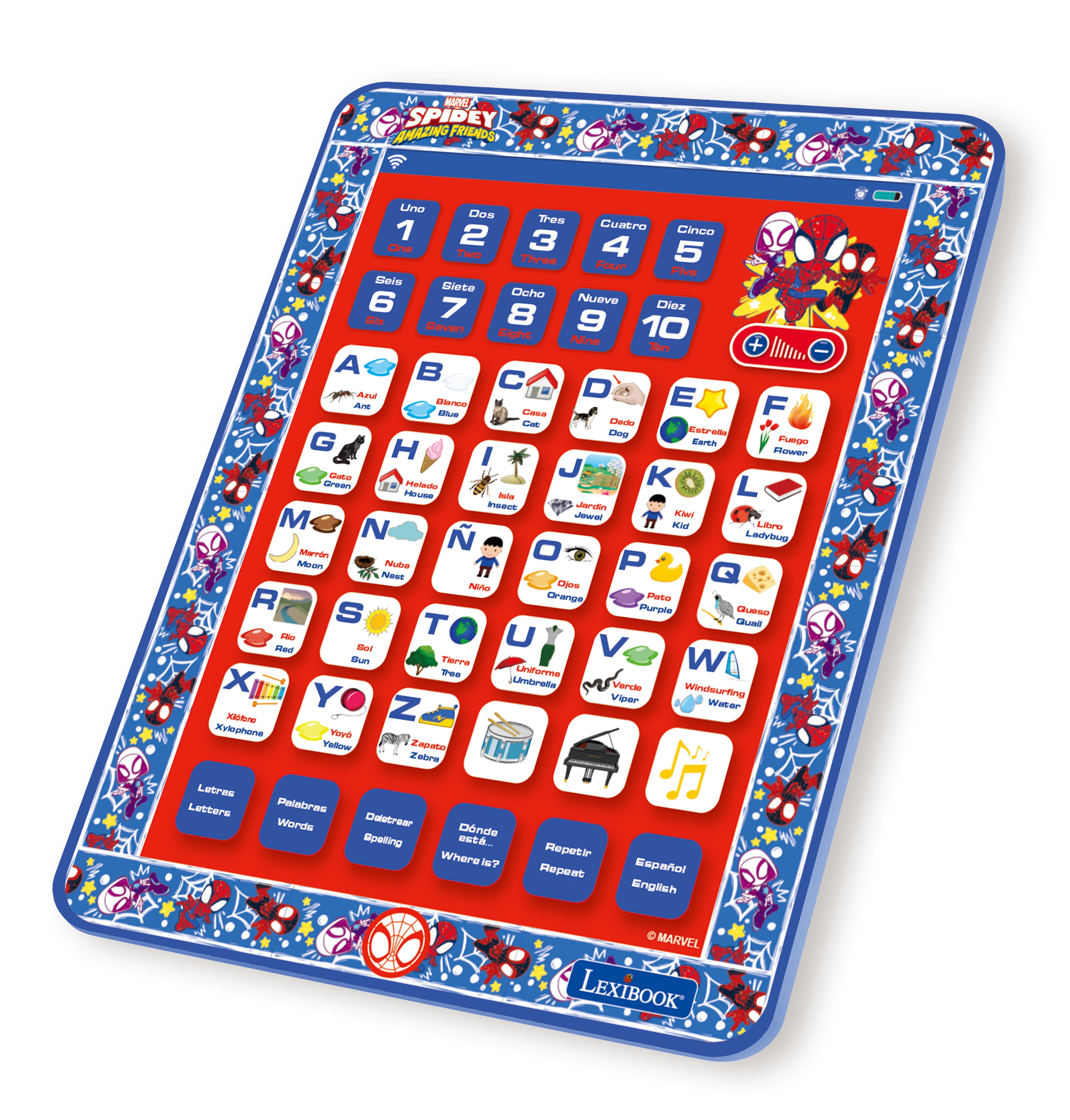 Spider-Man Bilingual Educational Tablet for Kids - Image 4