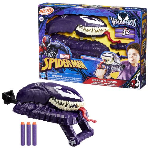 Marvel Spider-Man Venom Strike Blaster Powered by NERF - Image 3