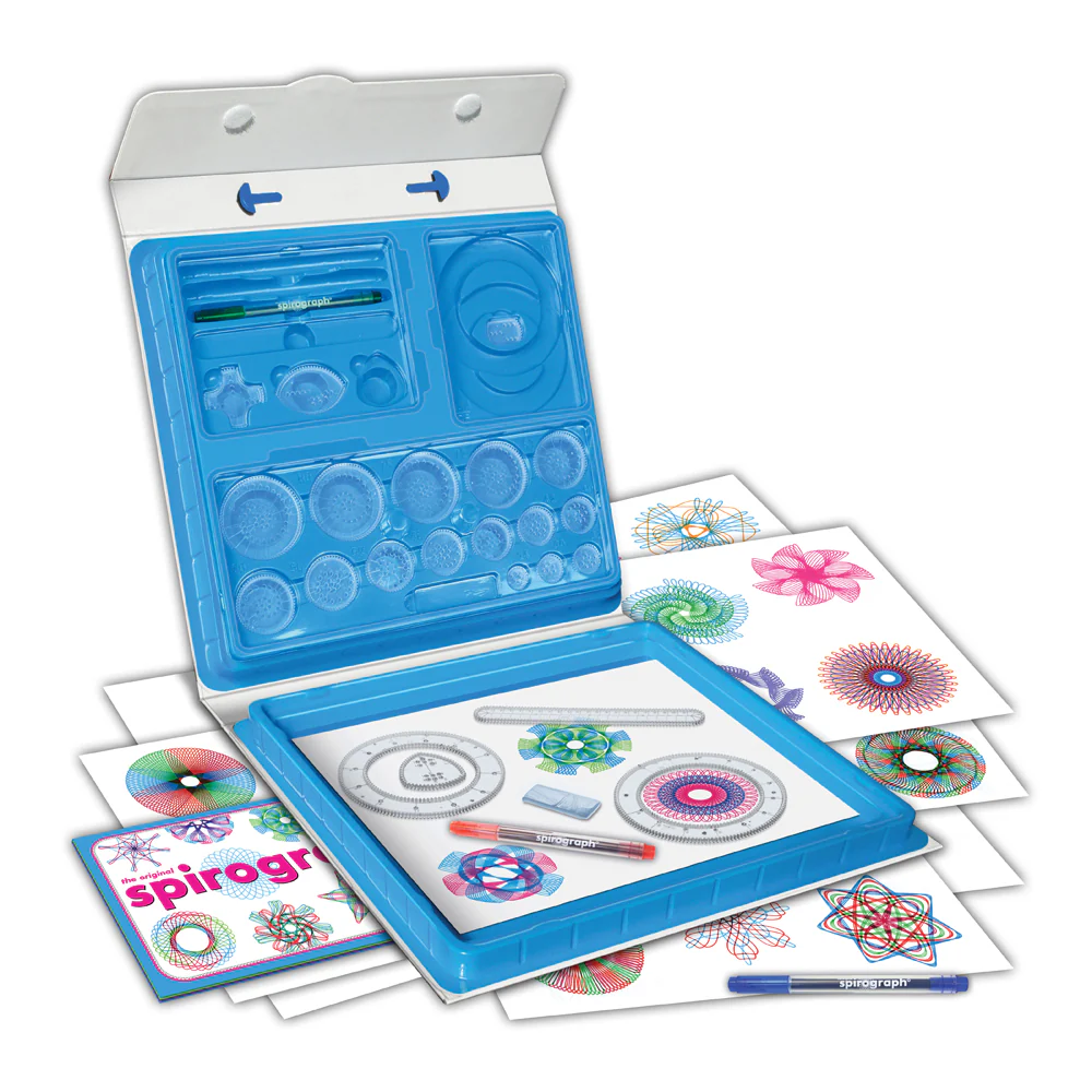 Spirograph Deluxe Design Set - Precision Wheels and Rings - Image 2