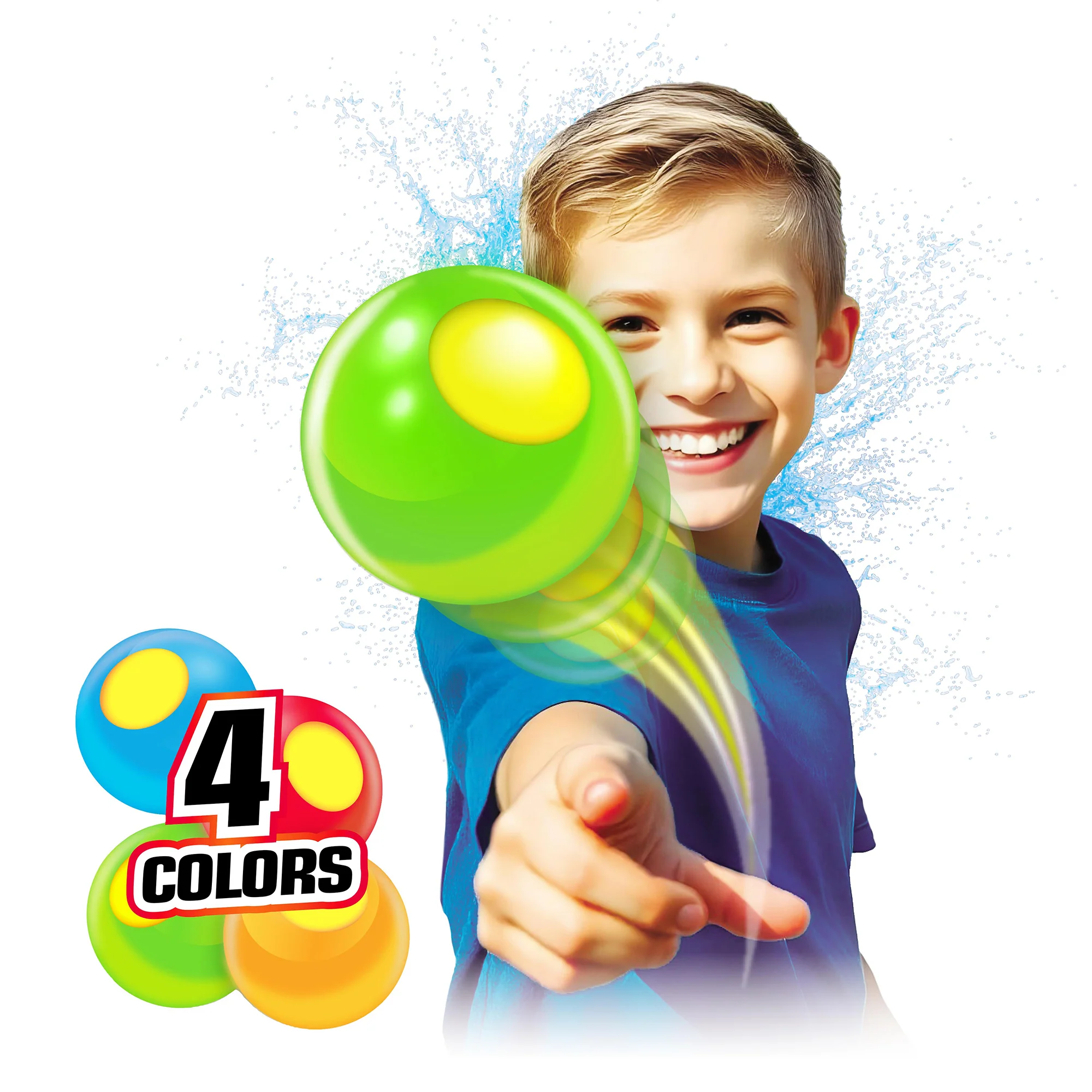 Splats Reusable Water Balls 20-Piece Set - Image 3