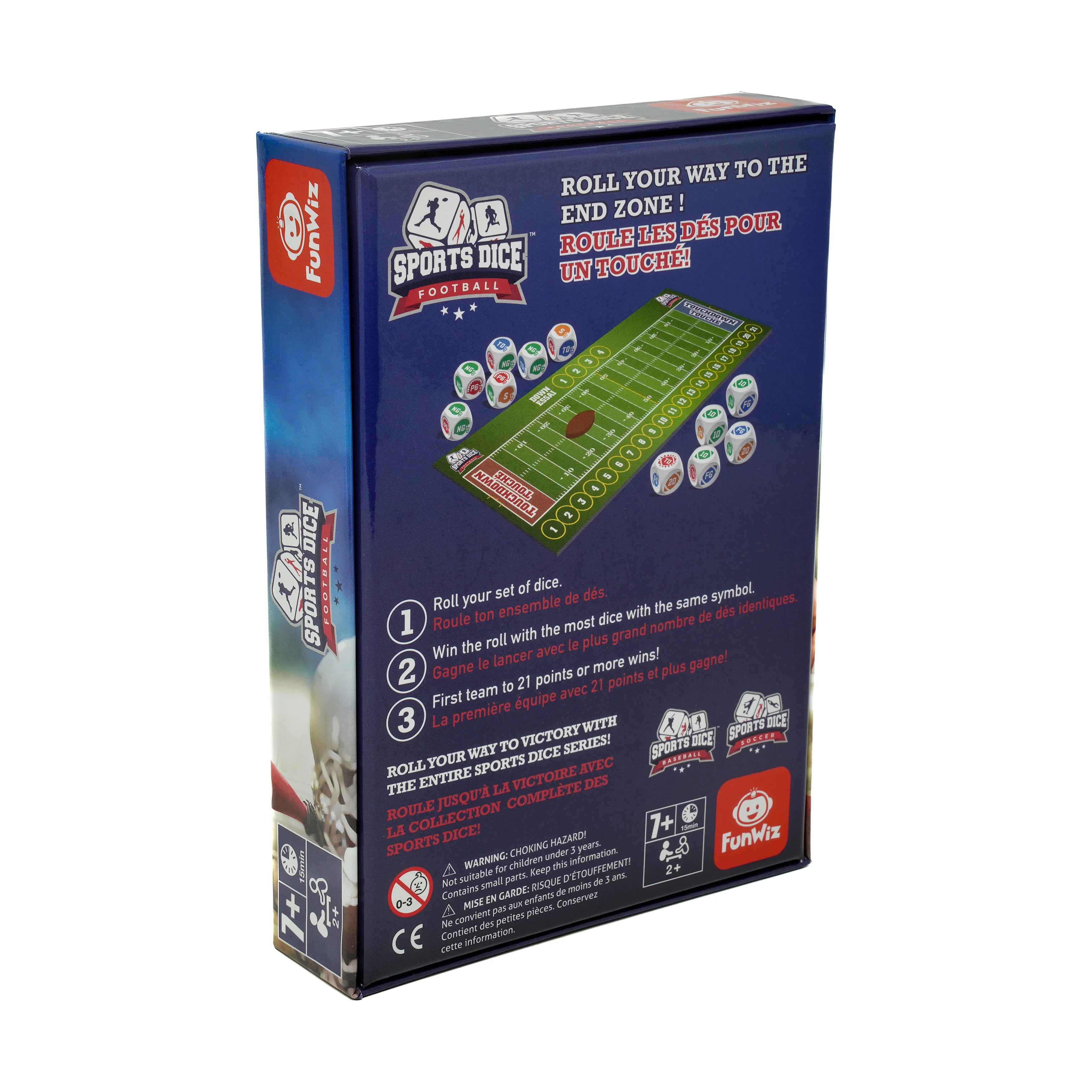 Sports Dice Football Fast-Paced Strategy Dice Game - Image 2
