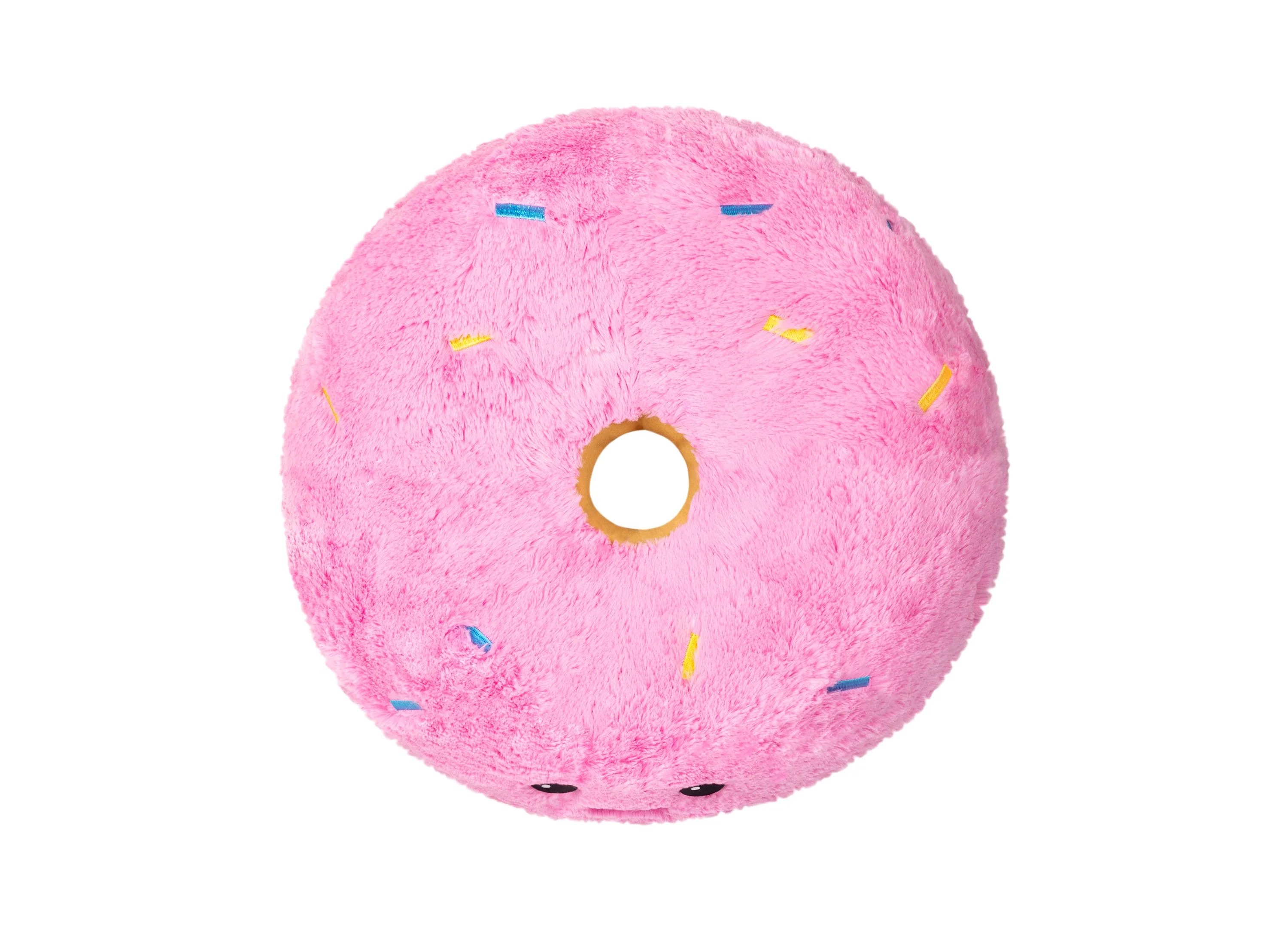 Squishable 16 Inch Plush Pink Donut - Cuddly Polyester Toy - Image 2