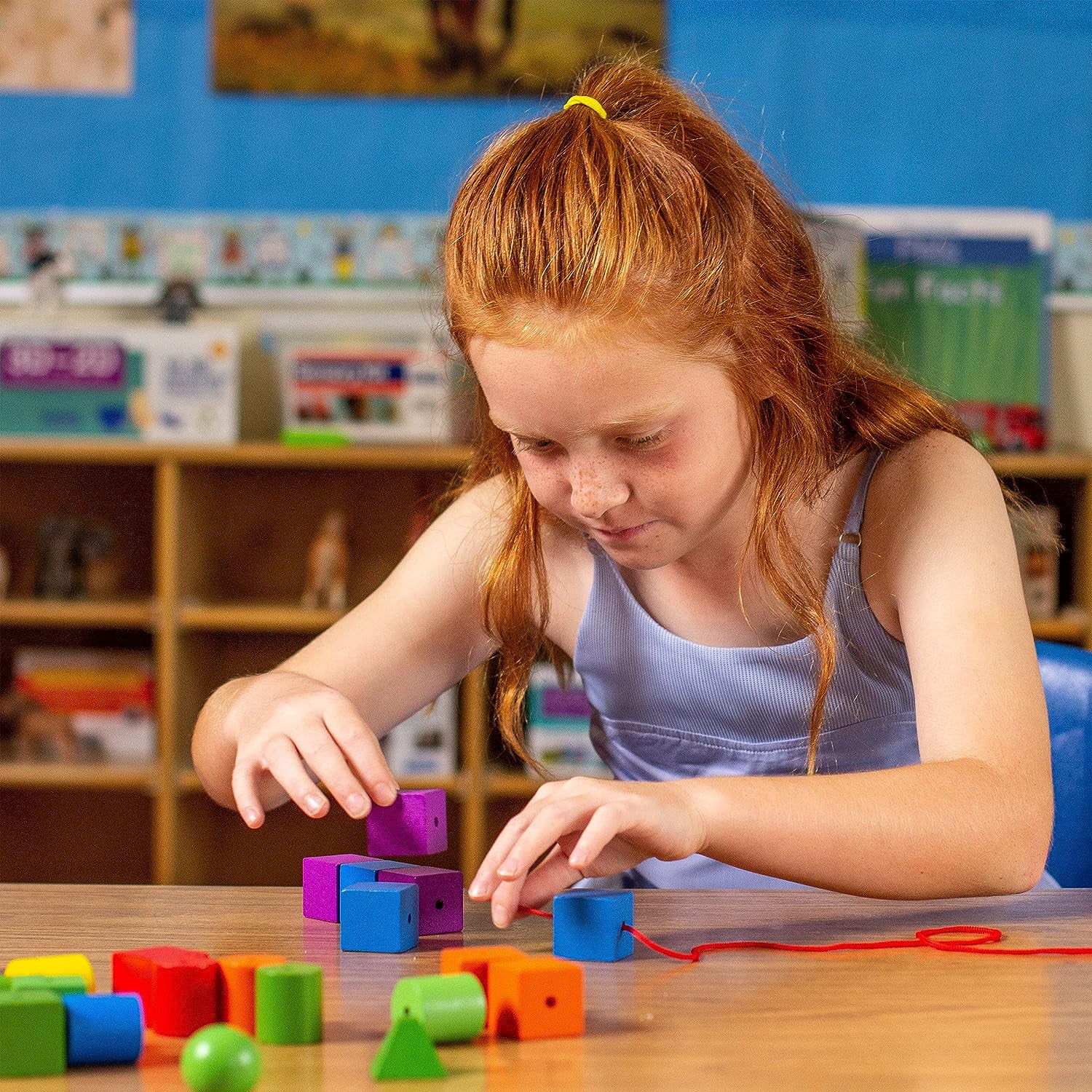 Stages Learning Materials Language Builder Stringing Beads - Educational Toy - Multicolor - Image 5