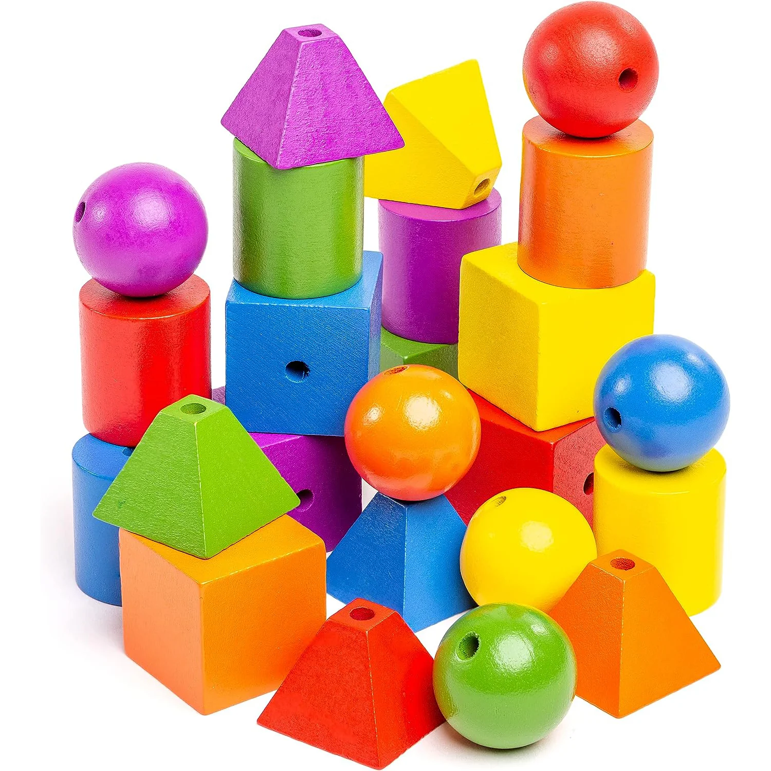 Stages Learning Language Builder Stringing Beads Set - 144 Pieces - Image 4