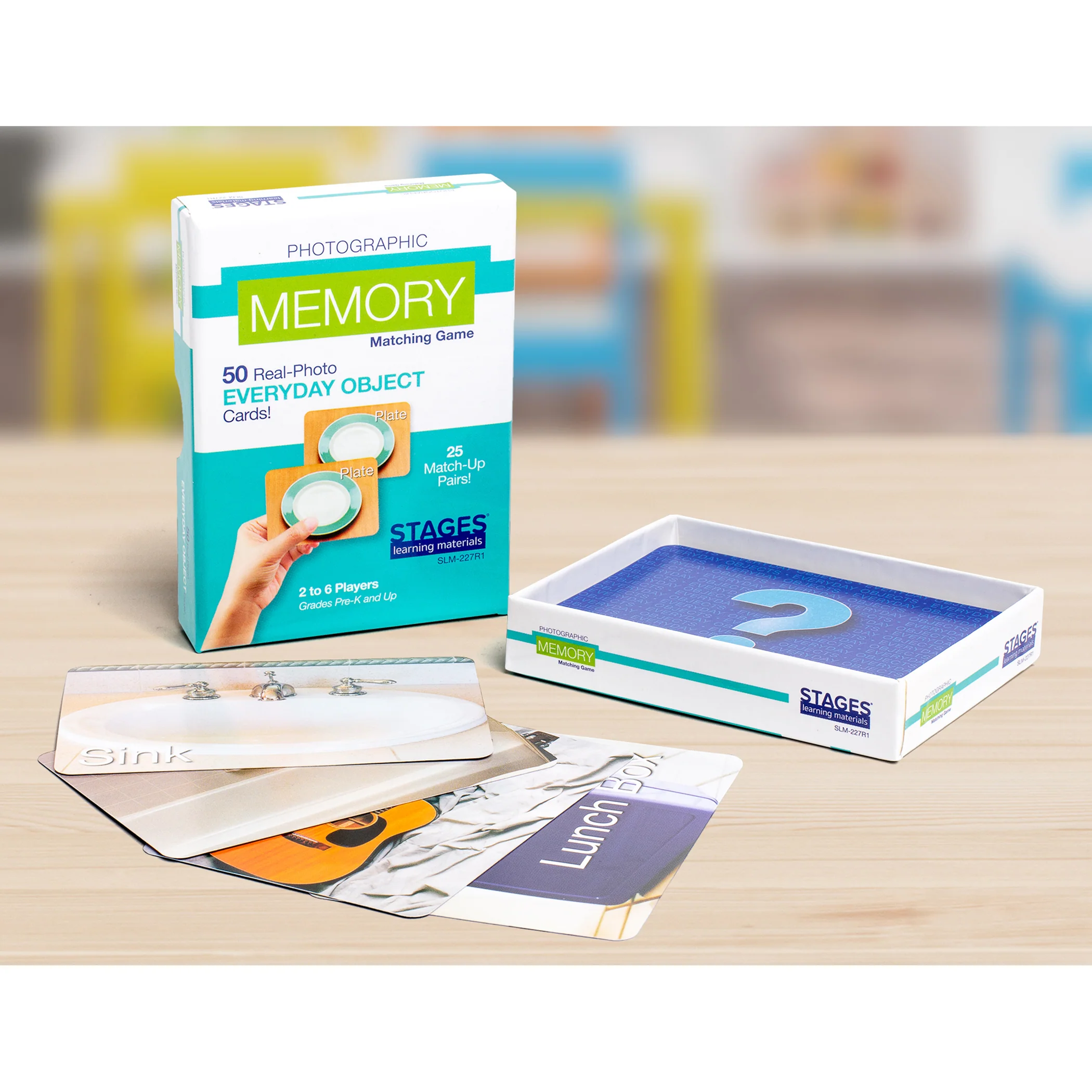Stages Learning Materials - Everyday Objects Memory Game Trio - Image 3