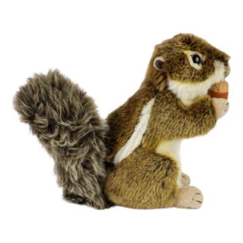 Leosco Lifelike Squirrel Plush - Cuddly 7 Inch Brown Squirrel - Image 5