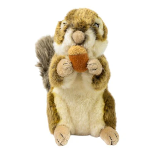 Leosco Lifelike Squirrel Plush - Cuddly 7 Inch Brown Squirrel - Image 7