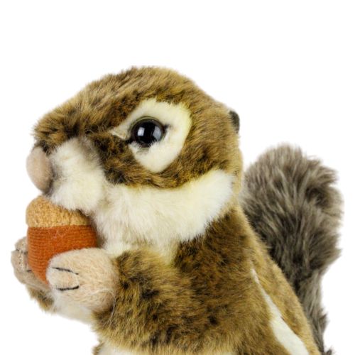 Leosco Lifelike Squirrel Plush - Cuddly 7 Inch Brown Squirrel - Image 8