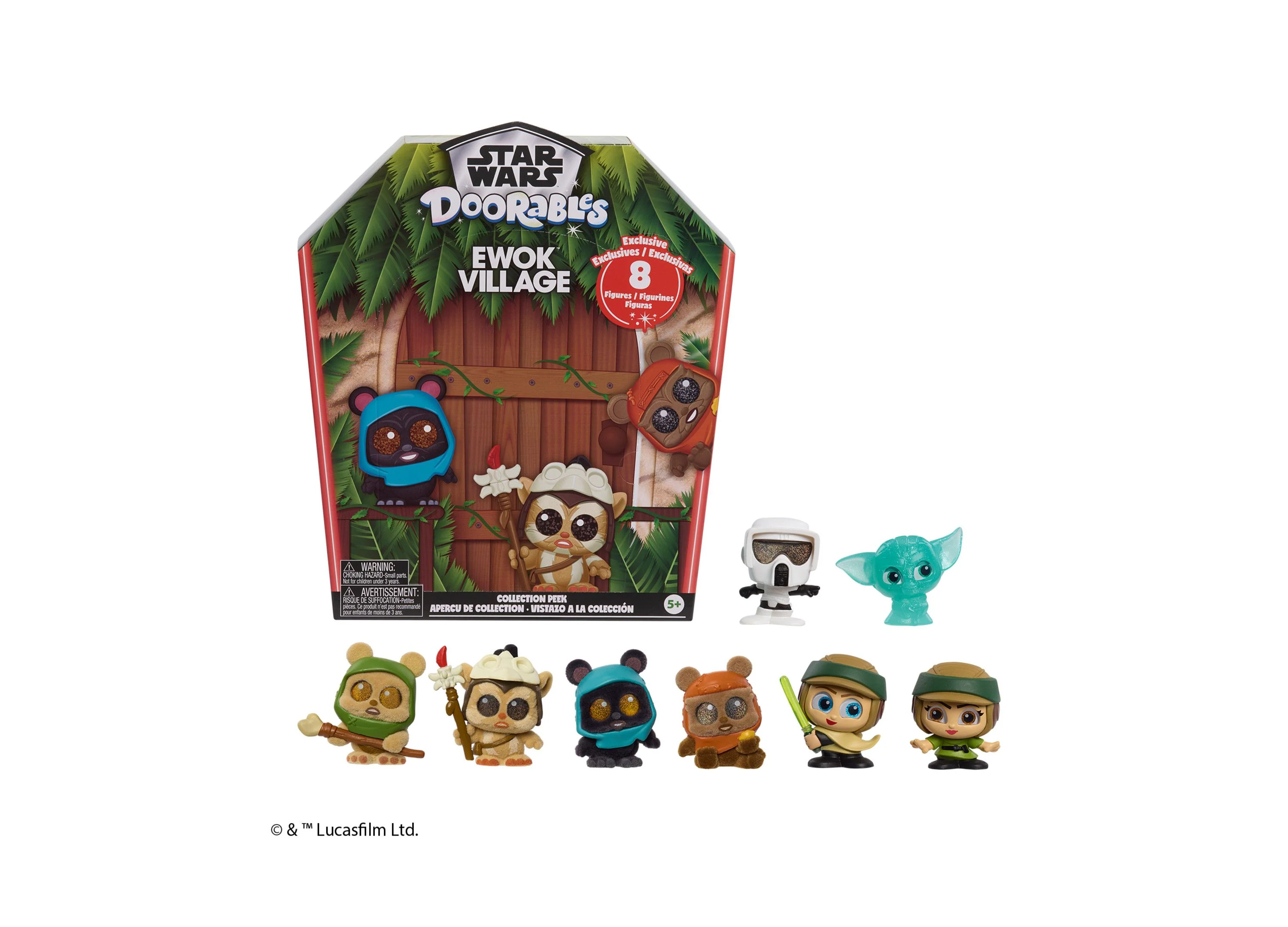 Star Wars Doorables Ewok Village Mini Figure Adventure Set - Image 2