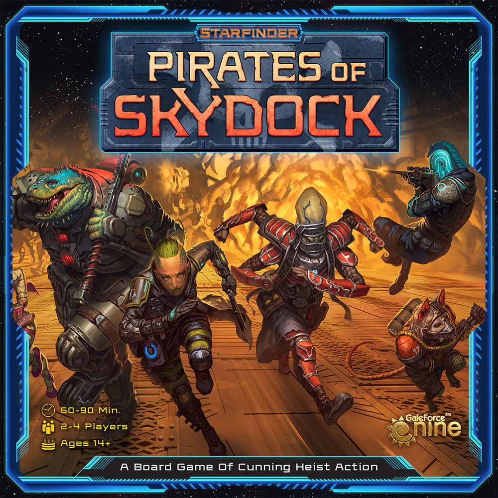 Starfinder: Pirates of Skydock Strategic Heist Board Game - Image 3